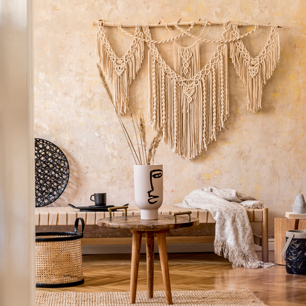 Boho-Wohnzimmer